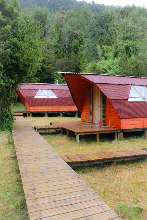 Eco Cabanas Wanderlust 푸에르토 푸유구아피 외부 사진